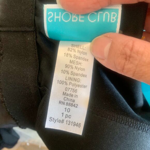 Swimsuits for All Beach Belle Bright Floral Sarong Front Swimsuit Size10 NWT - Picture 9 of 10